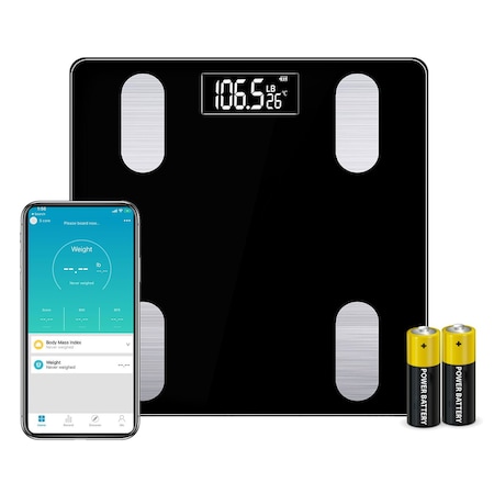 5 Core 5 Core Smart Digital Bathroom Weighing Scale with Body Fat and Water Weight for People, Bluetooth BMI Electronic Body Analyzer Machine, 400 lbs. BBS VL B BLK BBS VL B BLK